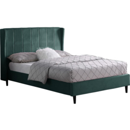 Seconique Double Green Velvet Amelia Bed Frame - Wilko - thumbnail 3