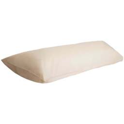 Serene Cream Bolster Pillowcase 50 x 152cm - Size: Single - Wilko