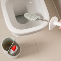 ADDiS White and Grey Toilet Brush with Holder - Size: 43 x 16 x 13cm - Wilko - thumbnail 7