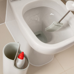 ADDiS White and Grey Toilet Brush with Holder - Size: 43 x 16 x 13cm - Wilko - thumbnail 6