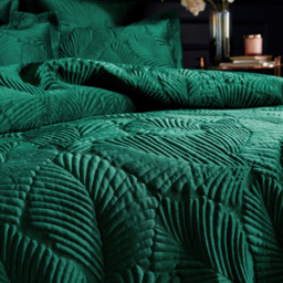 Paoletti Palmeria Single Emerald Duvet Set - Green - Wilko - thumbnail 3