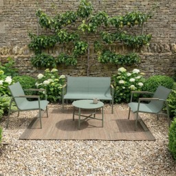 Olivia Sling Sofa Set - Green - Outdoor Essentials - Wilko