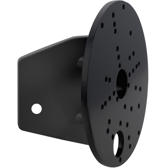 EGLO Black Metal Outdoor Corner Wall Mount - Size: 5 x 11.2 x 5cm - Wilko