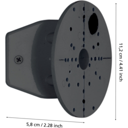 EGLO Black Metal Outdoor Corner Wall Mount - Size: 5 x 11.2 x 5cm - Wilko - thumbnail 5