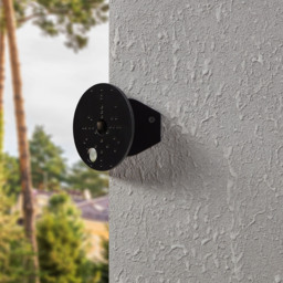 EGLO Black Metal Outdoor Corner Wall Mount - Size: 5 x 11.2 x 5cm - Wilko - thumbnail 3