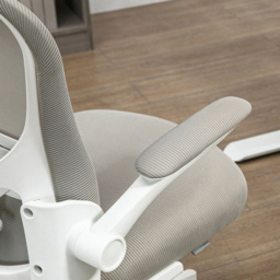 Portland Mesh Office Chair with 4D Lumbar Support - Size: 120 x 64 x 62cm - Grey - Wilko - thumbnail 4