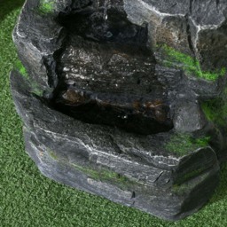 Outsunny Dark Grey Outdoor LED Garden Fountain - Size: 57 x 28 x 34cm - Wilko - thumbnail 5