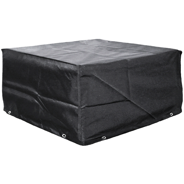 Cozy Bay EZBreathe Malta Black Coffee Table Cover - Size: 35 x 70 x 70cm - Wilko - image 1