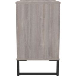 Crowndale Hong Kong 3 Drawer Grey Oak Chest of Drawers Ready Assembled - Wilko - thumbnail 4