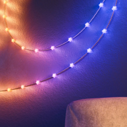 Twinkly 100 RGB Star Shaped LED Smart Transparent Cable USB String Light 6m - Size: 12 x 5.6 x 18cm - n/a - Wilko - thumbnail 5