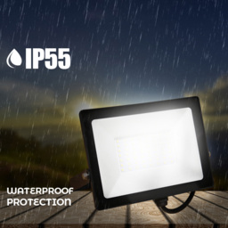 ENER-J 50W Pre Wired LED Floodlight with Wi-Fi 500W RF and Wireless 1 Gang Kinetic Switch - Size: 19.7 x 5.5 x 5.5cm - White - Wilko - thumbnail 5