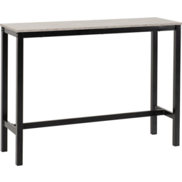 Seconique Athens Concrete Effect 2 Seater Bar Table and Chairs Set - Grey - Wilko - thumbnail 5