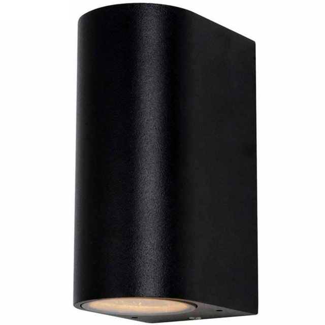 ENER-J Black Up Down Wall Light - Size: 7.5 x 10 x 10cm - Wilko - image 1