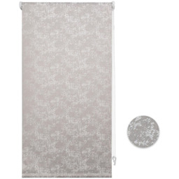 Textured Blackout Blind Snow Silver 90cm - Size: W 90 x D 160cm - Wilko - thumbnail 3