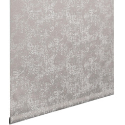 Textured Blackout Blind Snow Silver 90cm - Size: W 90 x D 160cm - Wilko - thumbnail 5