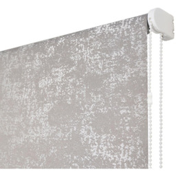 Textured Blackout Blind Snow Silver 90cm - Size: W 90 x D 160cm - Wilko - thumbnail 4