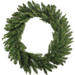 Samuel Alexander Christmas Wreath Green 60cm - Size: 60 x 60 x 60cm - Wilko