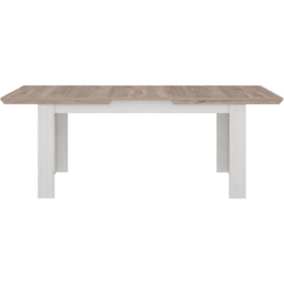 Florence Illopa 4 Seater Extending Dining Table Nelson and Snowy Oak - Brown - Furniture to Go - Wilko - thumbnail 4