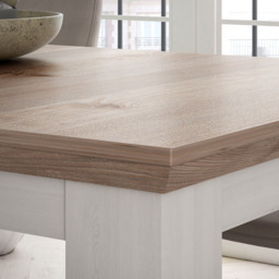 Florence Illopa 4 Seater Extending Dining Table Nelson and Snowy Oak - Brown - Furniture to Go - Wilko - thumbnail 6