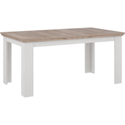 Florence Illopa 4 Seater Extending Dining Table Nelson and Snowy Oak - Brown - Furniture to Go - Wilko - thumbnail 3
