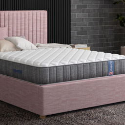 Aspire Small Double Diamond Pocket+ Hybrid Mattress - White - Wilko - thumbnail 4