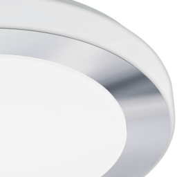 EGLO Carpi Chrome Steel IP44 LED Ceiling Light - Size: 7.5 x 38.5 x 7.5cm - White - Wilko - thumbnail 4