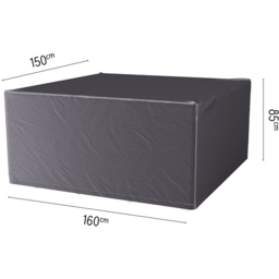 Platinum AeroCover Waterproof Outdoor Furniture Set Cover 85 x 160 x 150cm - Size: 85 x 150 x 150cm - Grey - Wilko - thumbnail 7