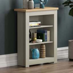 VIDA DESIGNS Arlington 3 Shelf Grey Bookcase - Wilko