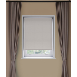 New Edge Blinds Thermal Blackout Roller Blind Mink 155cm - Size: W 155cm x D 170cm - Brown - Wilko - thumbnail 4
