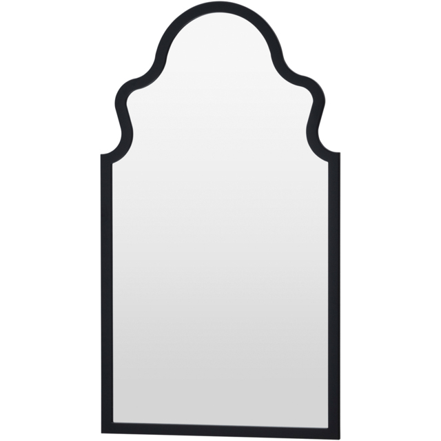 Yearn Black Moroccon Mirror 107 x 60cm - Wilko - image 1