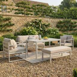 Bexley 6 Seater Dining Set - Malay - Wilko - thumbnail 4