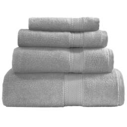 Divante Soft Cotton Pewter Hand Towel - Wilko