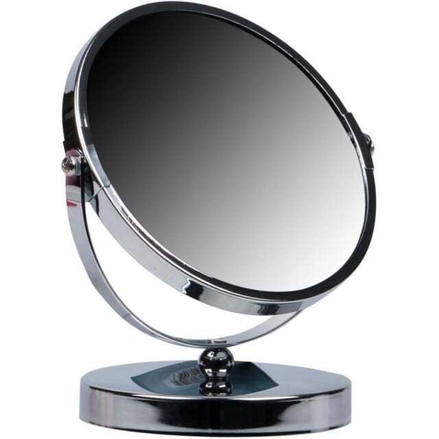 Rotating Magnifying Cosmetic Mirror 19.5 x 16.5cm - Size: 19 x 16.5cm - Wilko - image 1