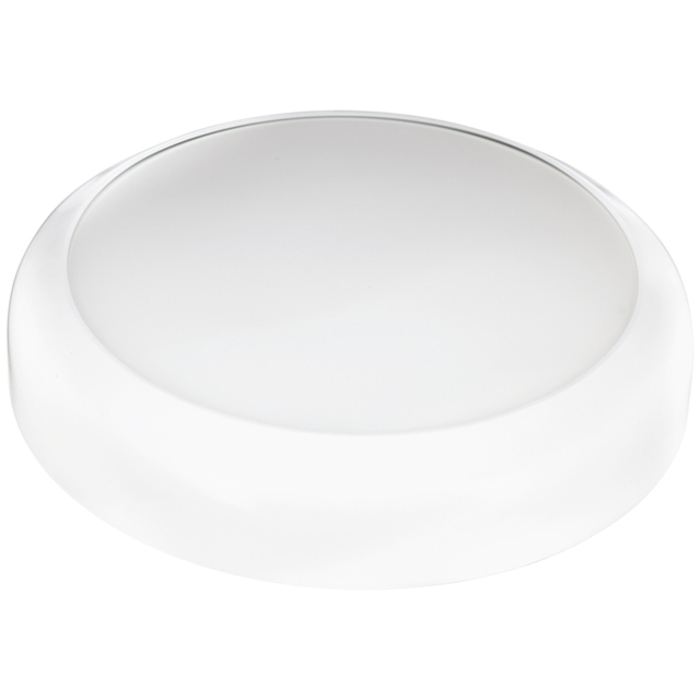 TCP Emergency Bulkhead Wall and Ceiling Light - Size: 7.5 x 30 x 30cm - White - Wilko - image 1