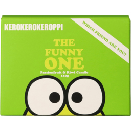 Hello Kitty The Funny One Passionfruit and Kiwi Scented Candle - Size: 9 x 9.5 x 9.5cm - Green - Wilko - thumbnail 3
