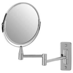 Premier Housewares Cassini Wall Mounted Extending Mirror - Size: 34 x 29cm - Silver - Wilko - thumbnail 5