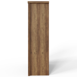 GFW Boston 3 Door Knotty Oak Mirrored Wardrobe - Brown - Wilko - thumbnail 7