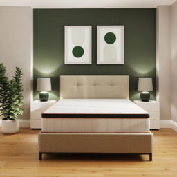 GFW Sleepycastle King Size Memory Foam and Pocket Spring Hybrid Mattress - White - Wilko - thumbnail 3