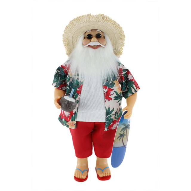 Holiday Standing Santa - Multicolour - Jingle Bell Boogie - Wilko - image 1