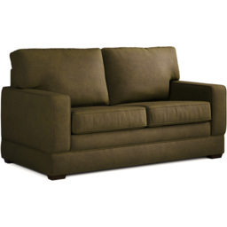 Jay-Be Urban 2 Seater Brushed Twill Hunter Sofa Bed with e-Pocket Mattress - Green - Wilko - thumbnail 3