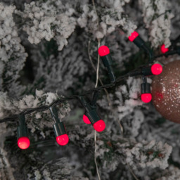 Samuel Alexander 300 Red LED Berry Multi-Function Green String Light - Size: 19 x 19 x 9cm - Wilko - thumbnail 7