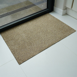 Desire Rugs Beige Non Slip Absorbent Dirt Trapper Entrance Door Mat 50 x 80cm - Size: 80 x 50 x 0.3cm - Wilko - thumbnail 3