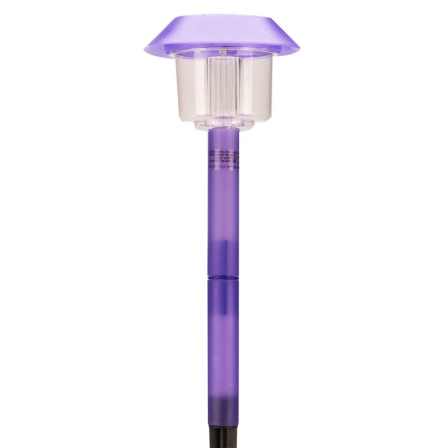 Colourful Solar Stake Light - Multi - Illuminated Garden - Wilko - image 1