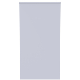 Crowndale Las Vegas 3 Drawer White Matt Dressing Table - Wilko - thumbnail 5