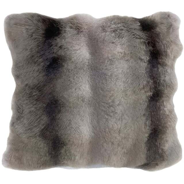 Sweet Dreams Alpine Husky Beige Faux Fur Cushion 56 x 56cm - Wilko - image 1