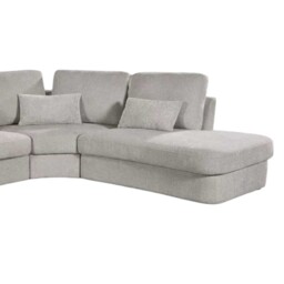 Mabel Corner Sofa Cream Left-hand - Size: 6 Seater - Wilko - thumbnail 5