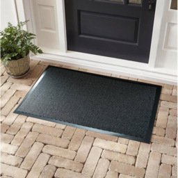 Desire Rugs Anthracite Anti Slip Door Mat 60 x 150cm - Wilko - thumbnail 3