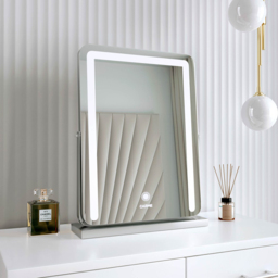 CARME Home Mia 3 Colour LED Frameless Silver Touch Sensor Light Mirror - Size: 65 x 17 x 47cm - Wilko - thumbnail 3