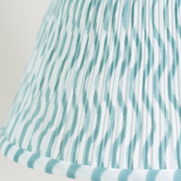 ValueLights Riza Green Arrow Tapered Pleated Small Lamp Shade - Size: 15 x 27.5 x 27.5cm - Wilko - thumbnail 4