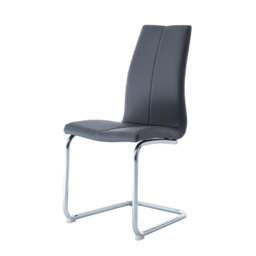 DIS Arendelle Swing Leg Chair Pair Grey - Size: Set of 2 - Wilko - thumbnail 3